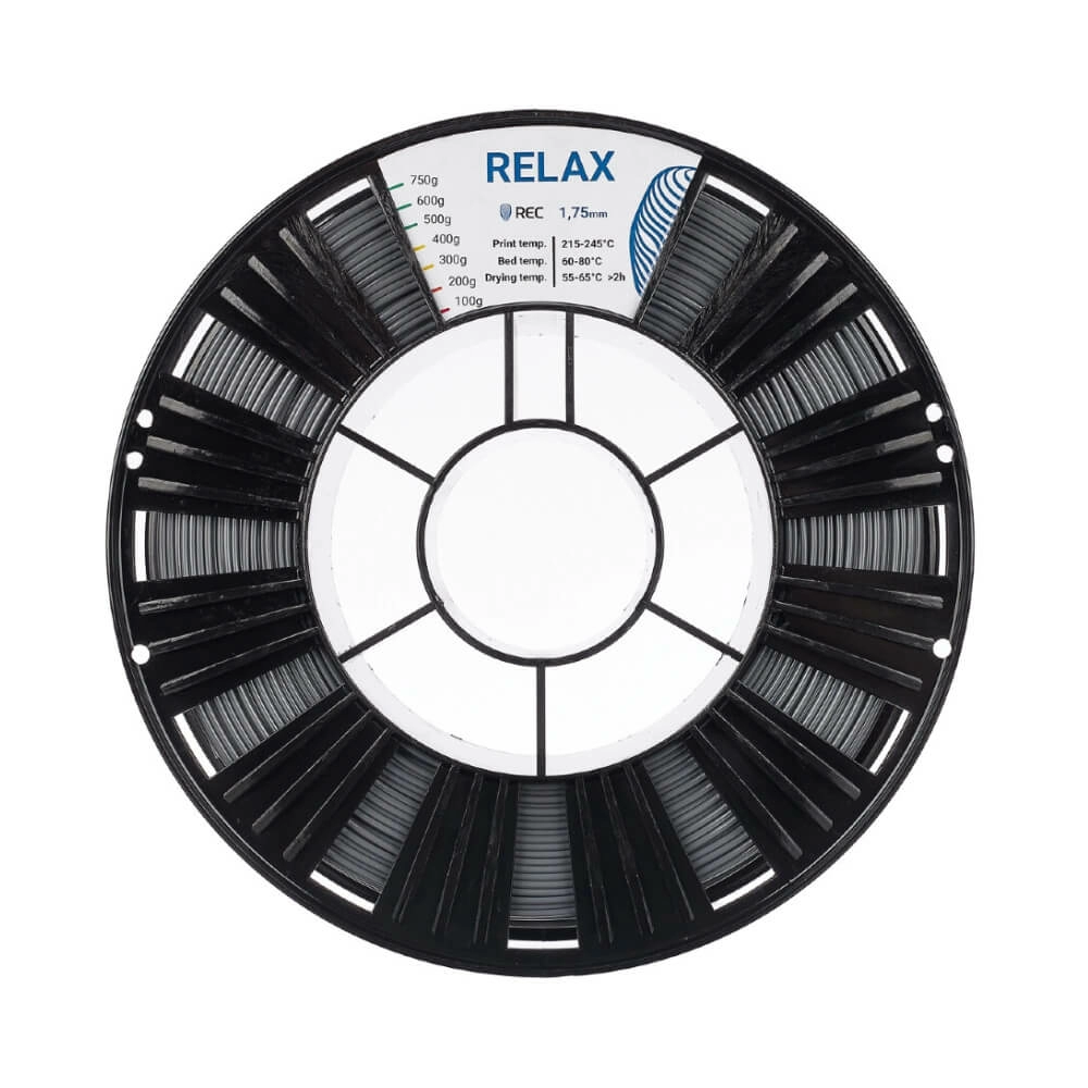 RELAX пластик 1,75 REC серый 0,75 кг