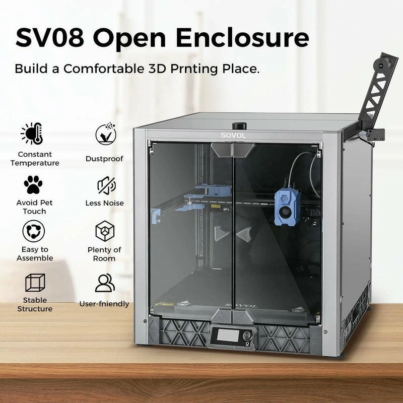 SV08 Glass Open Enclosure 7