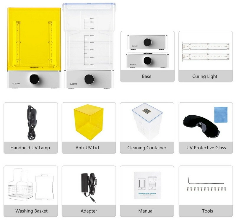 UF-kamera i mojka Elegoo Mercury XS 3 UF-kamera i mojka Elegoo Mercury XS 3