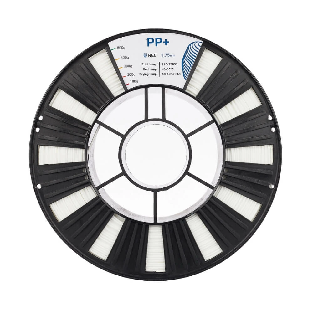 PP+ пластик 1,75 REC белый 0,5 кг