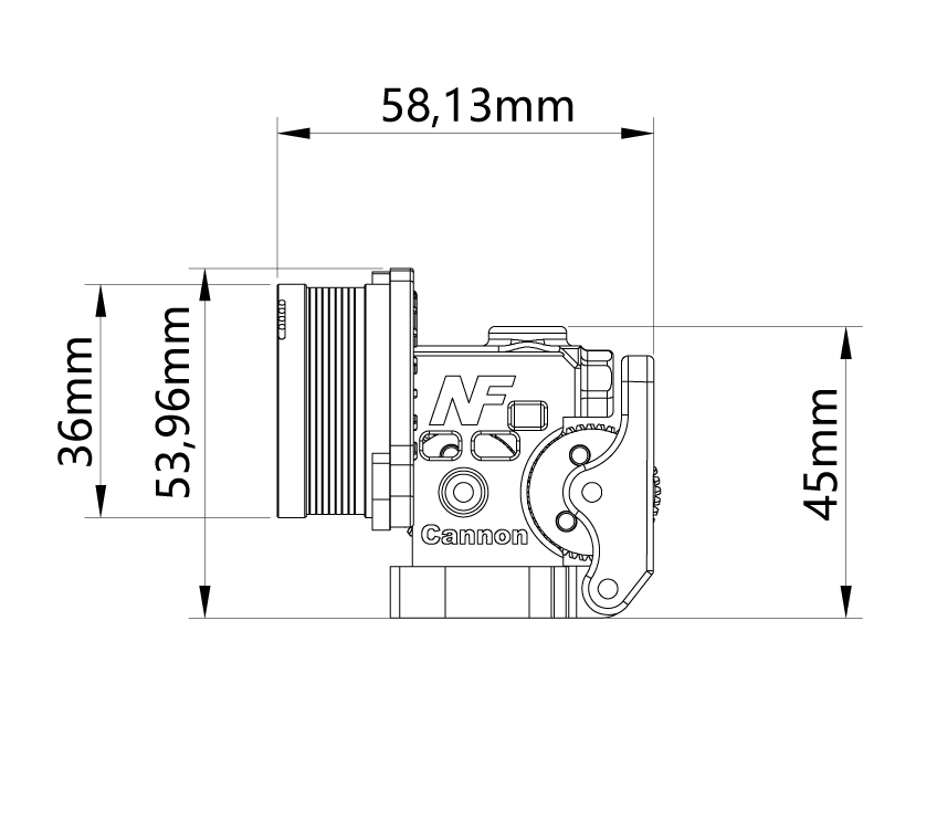 CHervyachnyj ekstruder Mellow NF Cannon V1.2 7