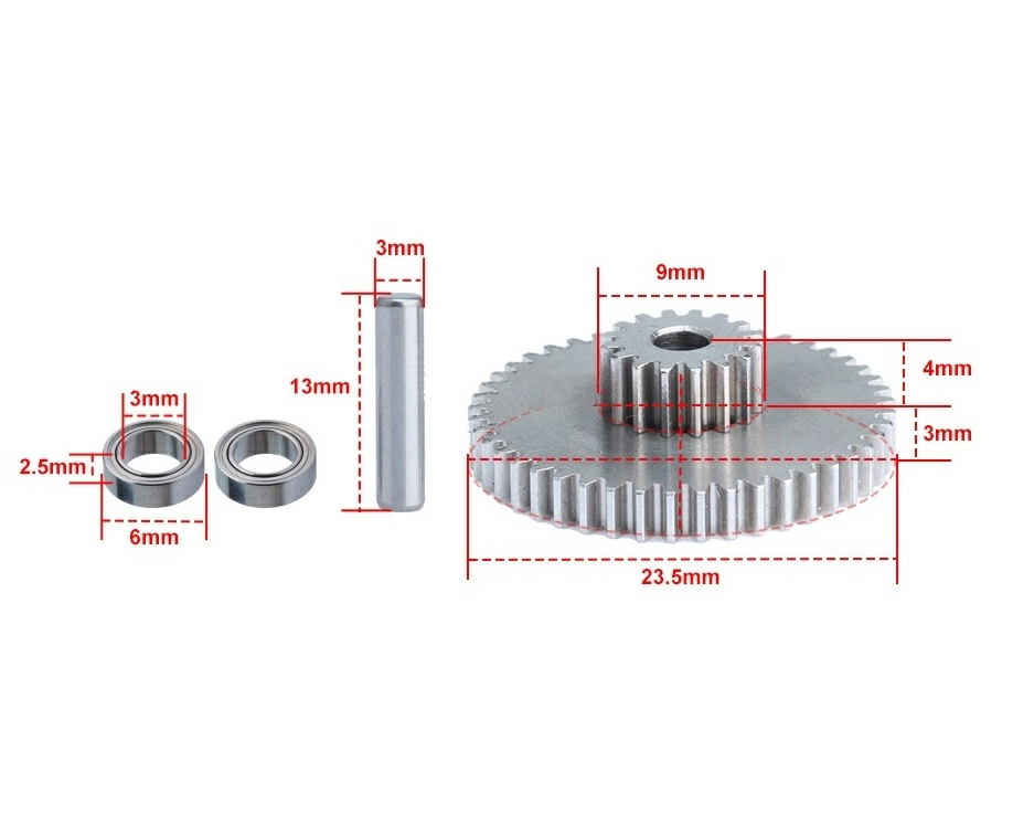 Комплект зубчатых шестерен TBG-lite Trianglelab-3