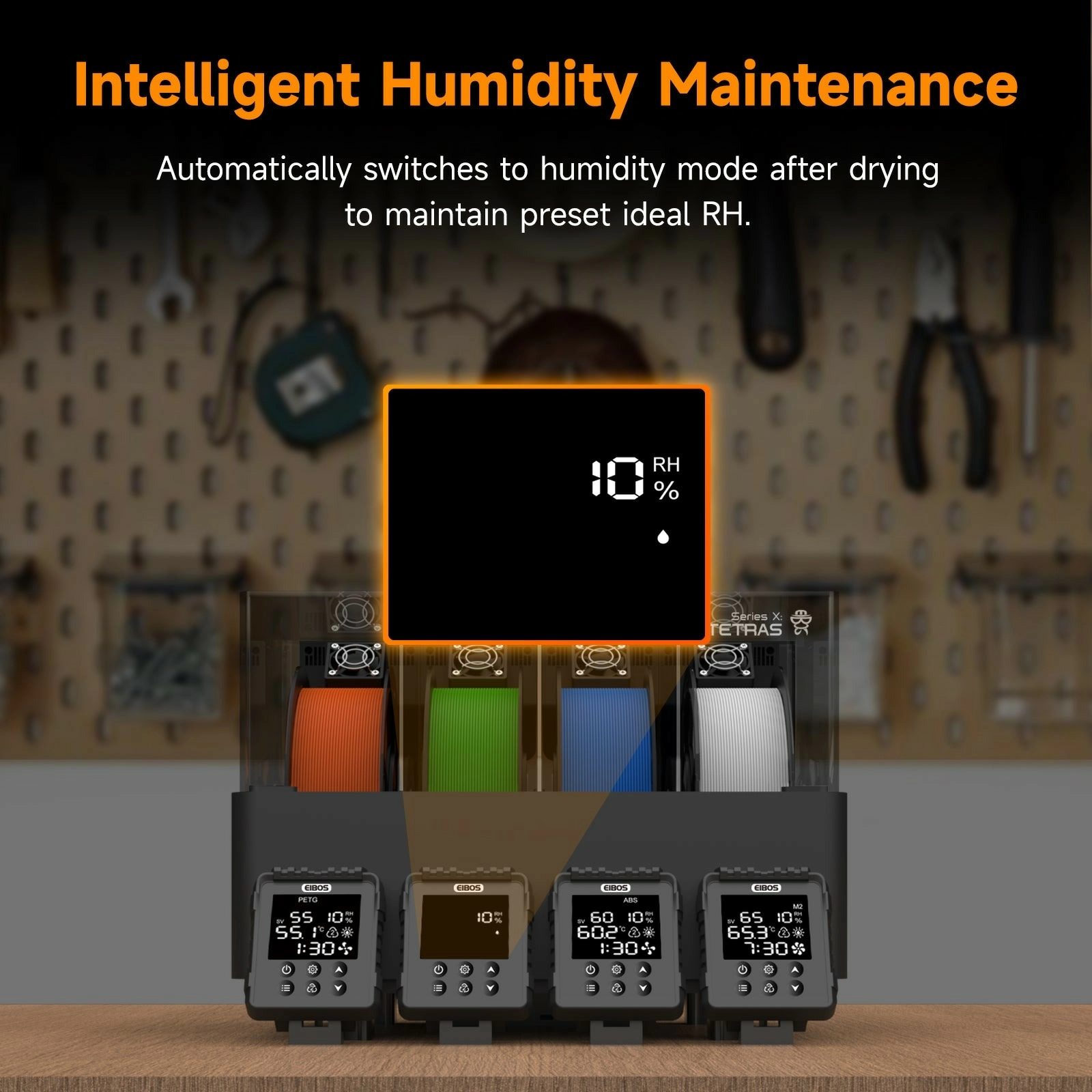 EIBOS Filament Dryer Series X-TETRAS 7