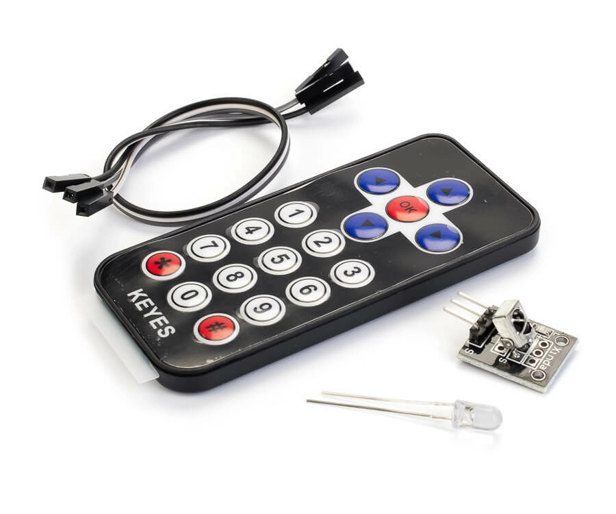 Инфракрасный пульт ДУ + IR приемник (набор)