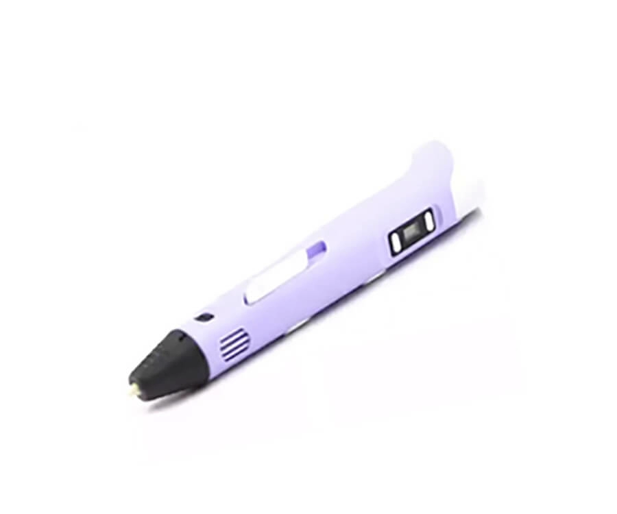3D ручка 3DPEN-2 с LCD дисплеем фиолетовая