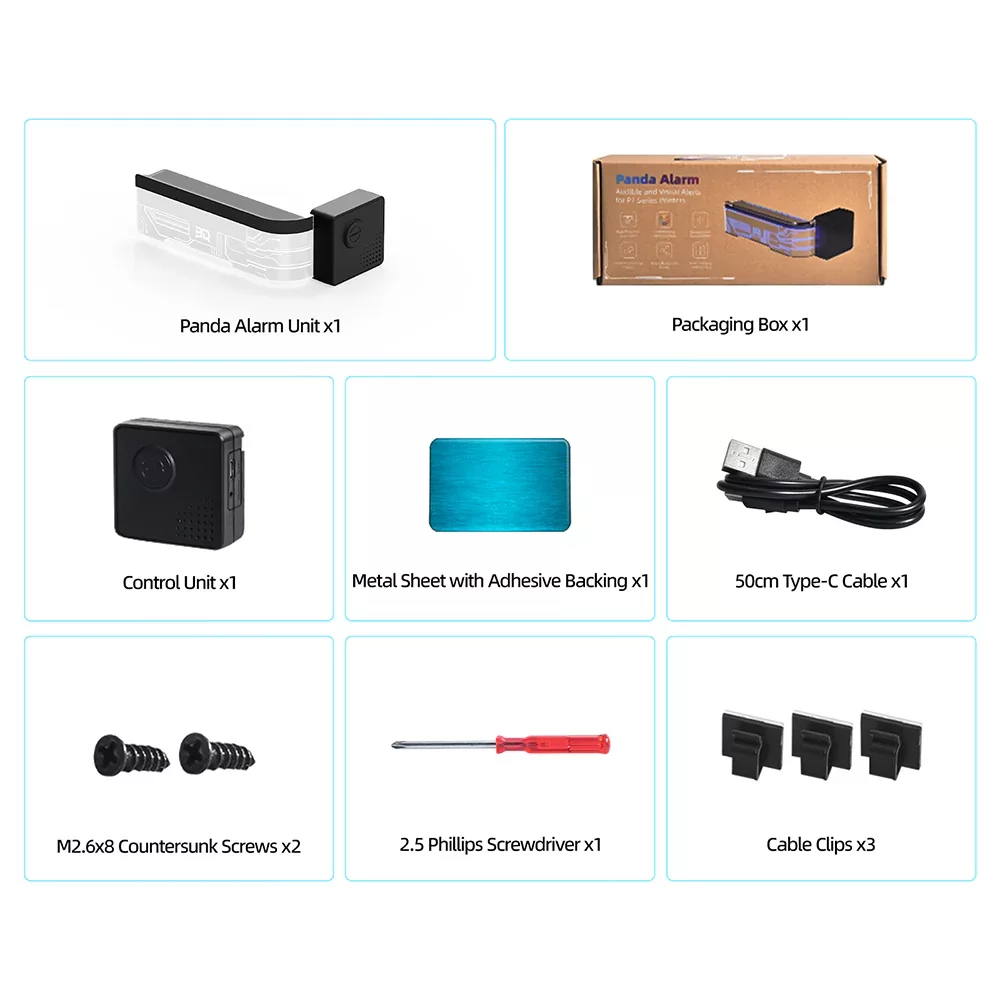 BIQU Panda Alarm Wireless Audio 5