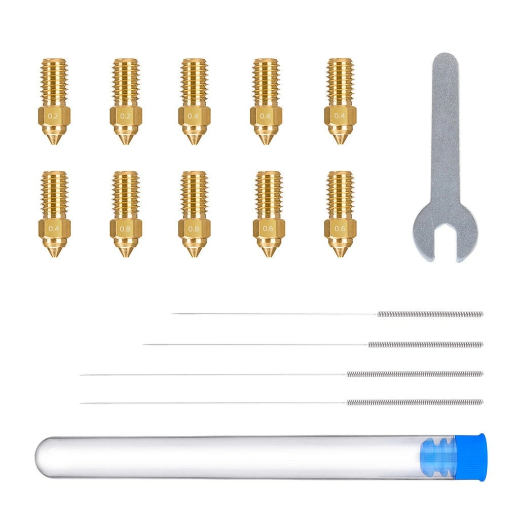 Multi-Size Brass Nozzle Kit for Neptune 4-4 Pro