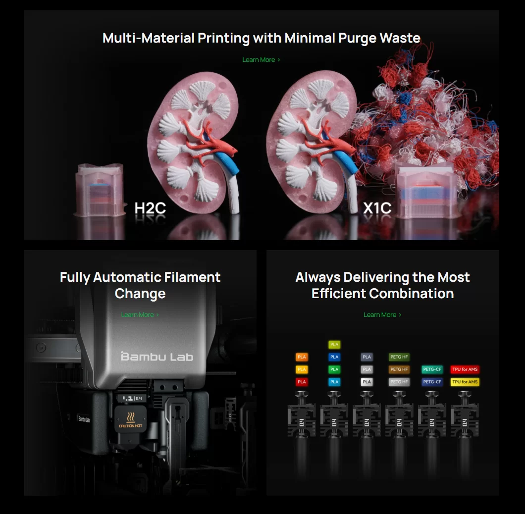 Bambu Lab H2C Laser Full Combo 3