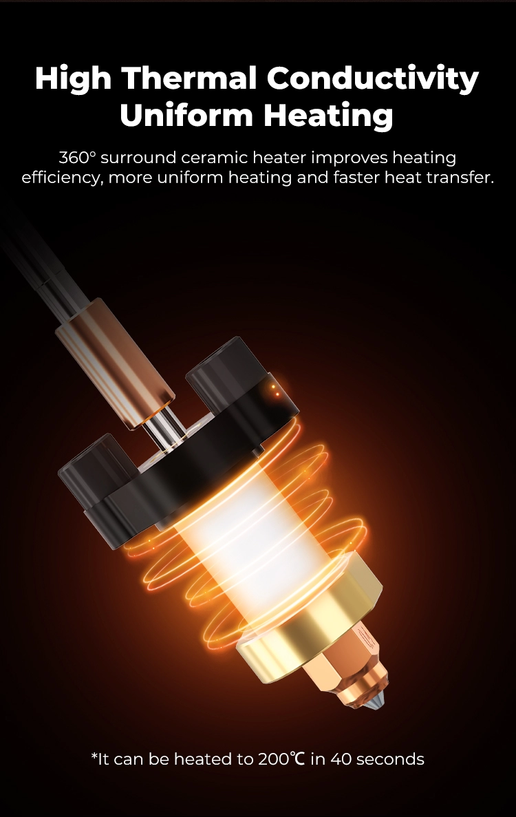 K1C Ceramic Heating Block Kit-New Version 5