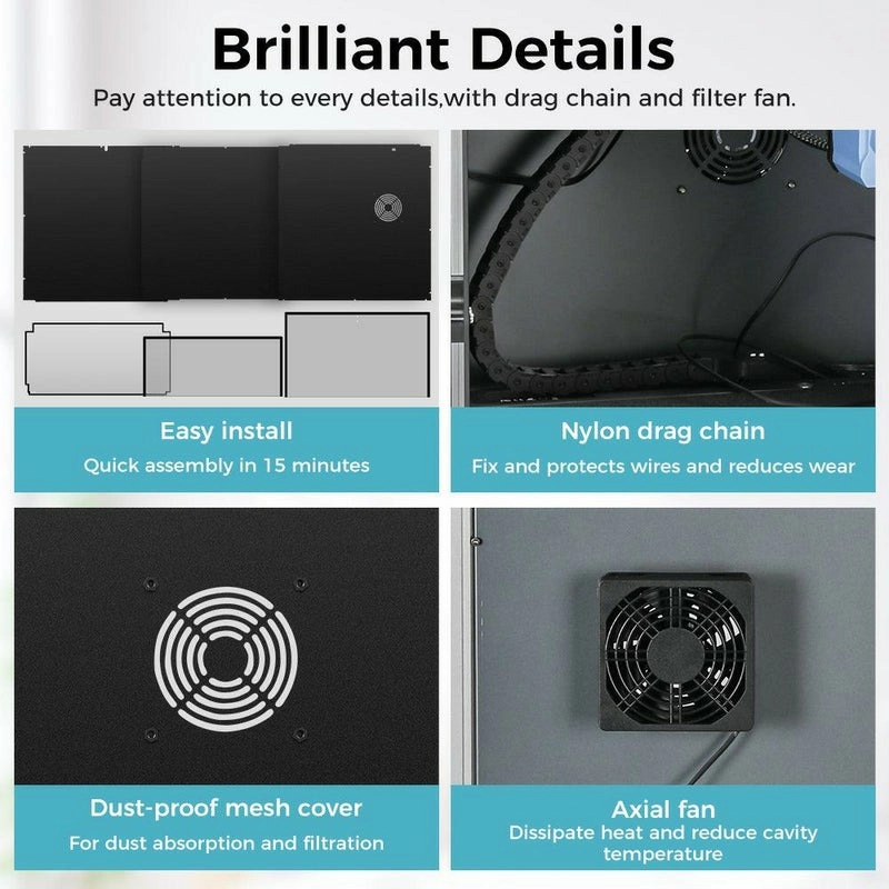 SV08 Glass Open Enclosure 3