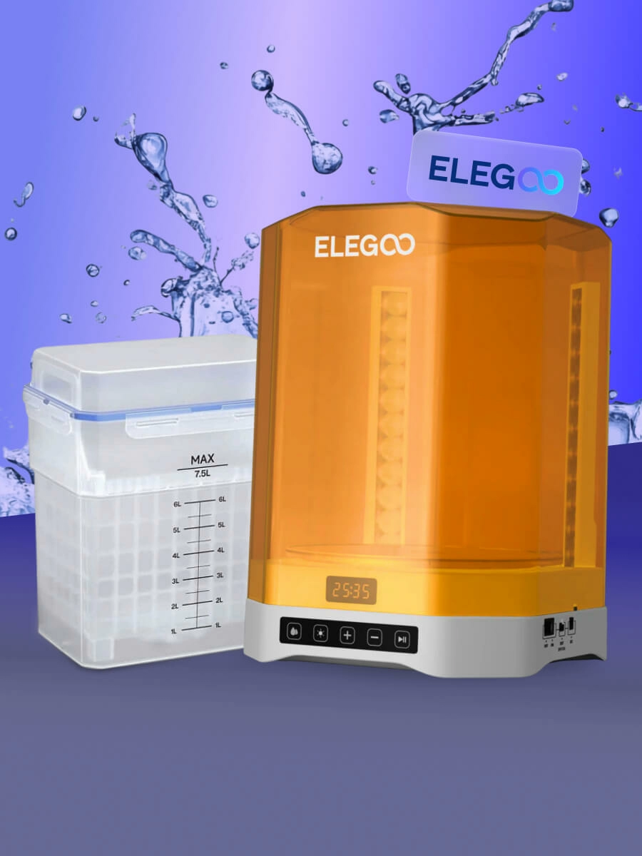 Мойка и УФ-камера Elegoo Mercury Plus 3.0