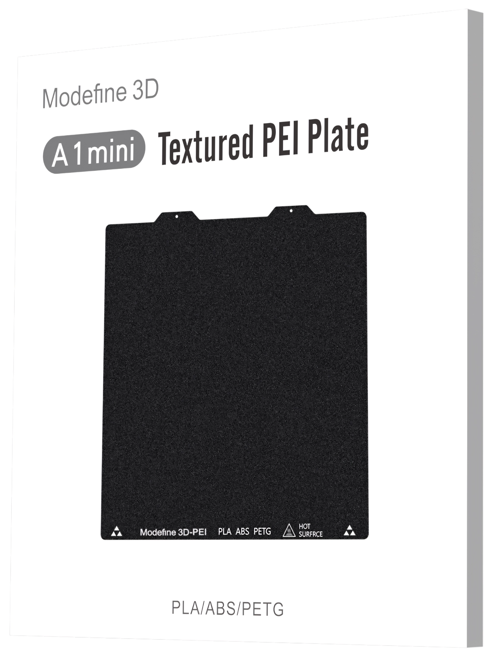 PEI_Modefine3D_Platform_for_Bambu_Lab_A1_mini_3D_Printer_Black_3