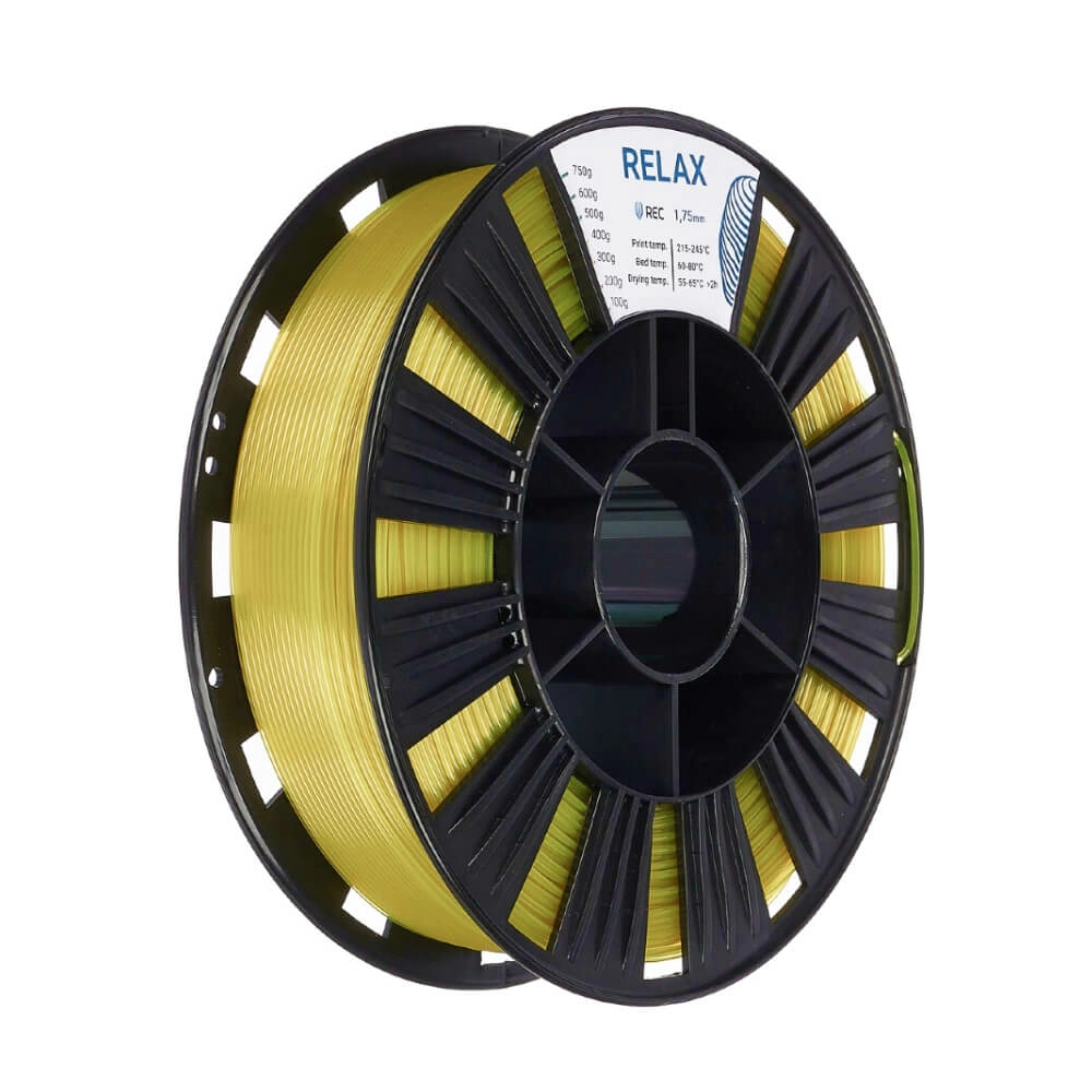 RELAX_plastic_1_75_REC_transparent_yellow_0_75_kg_1
