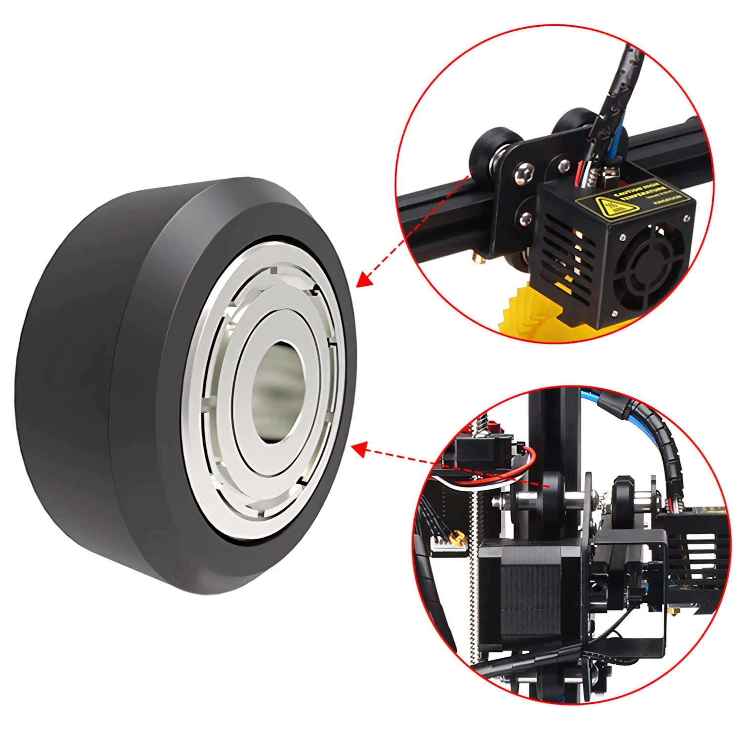 OpenBuilds_V_slot_roller_with_MR105ZZ_bearing_POM_5 OpenBuilds_V_slot_roller_with_MR105ZZ_bearing_POM_5