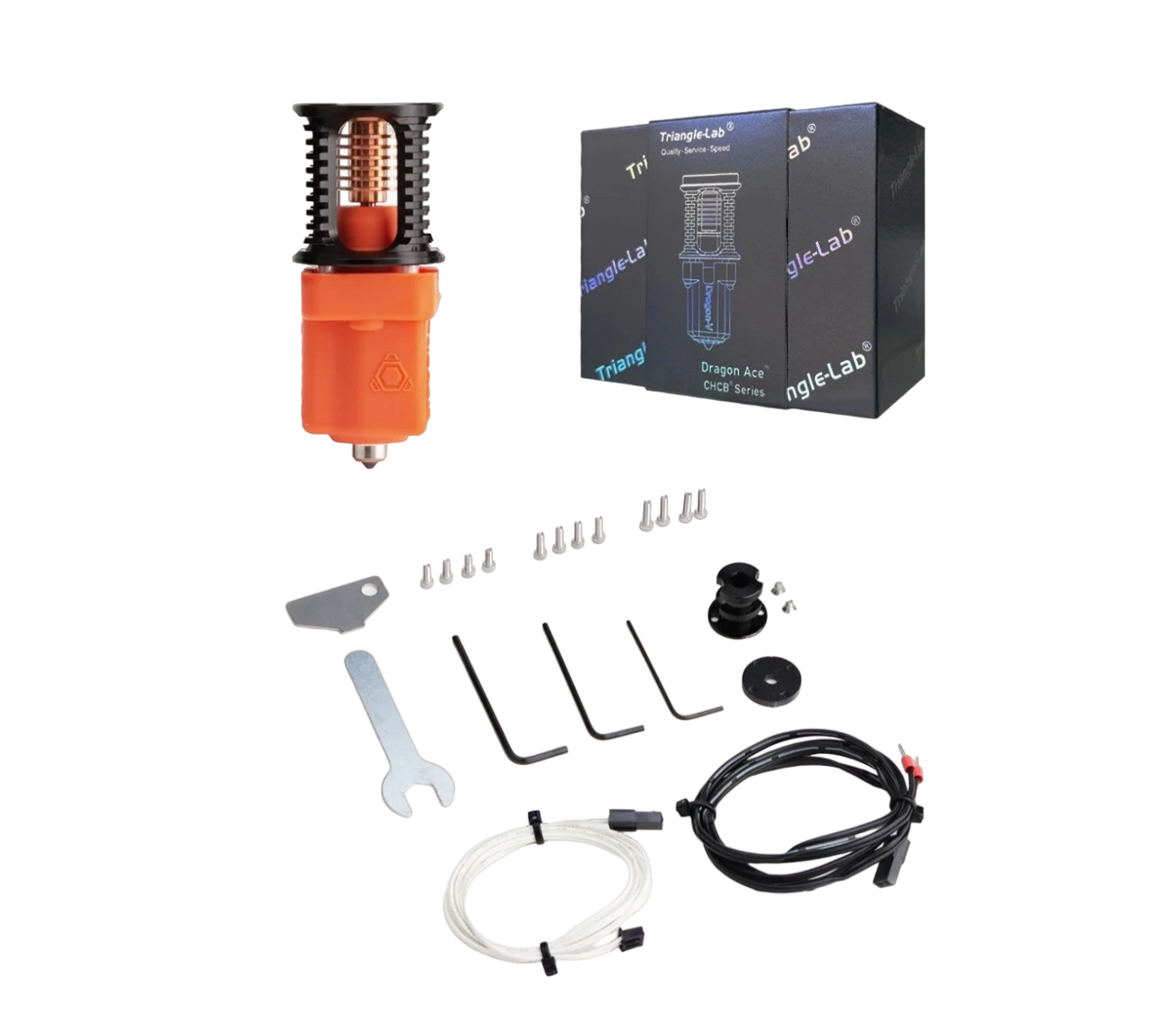 Hotend Dragon ACE PT1000 Trianglelab 7