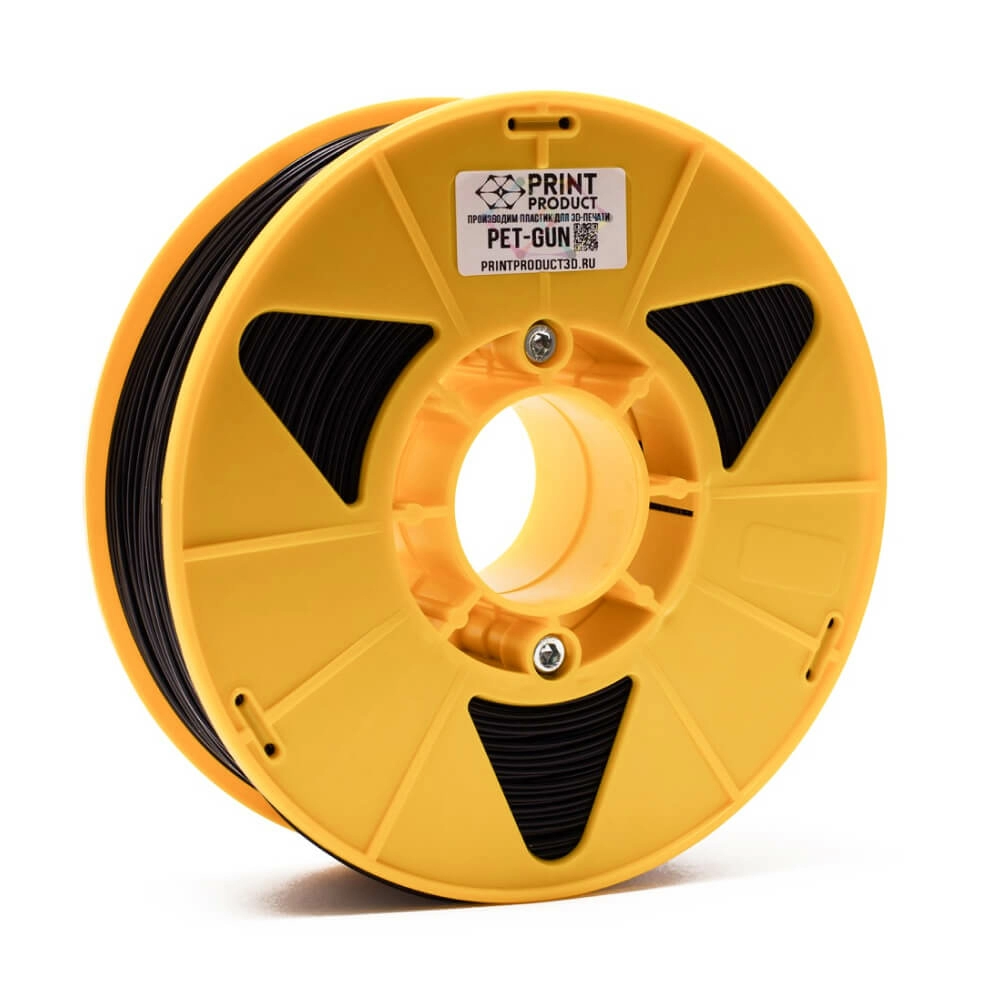 PET-Gun пластик 1,75 PrintProduct черный 1 кг