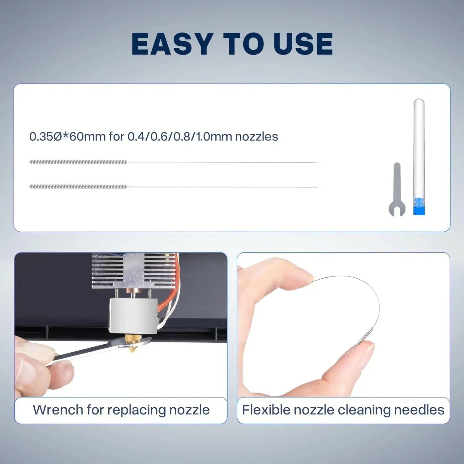 Оригинальный набор латунных сопел 10 шт ELEGOO-Neptune 4 Plus-4 Max