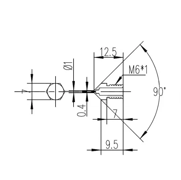 Ultimaker nozzle for OLSSON BLOCK-razmery Ultimaker nozzle for OLSSON BLOCK-razmery