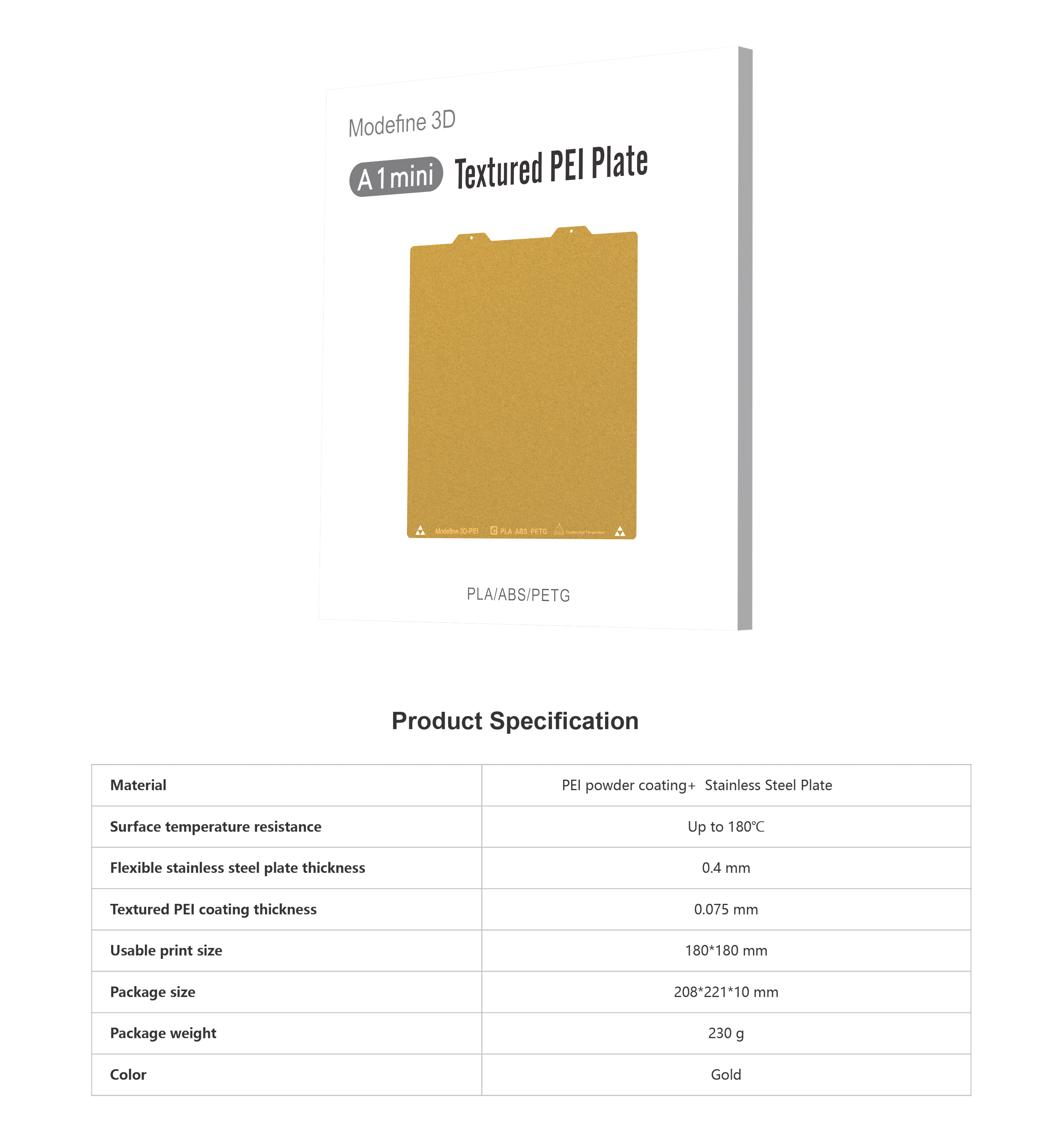 PEI_Modefine3D_Platform_for_Bambu_Lab_A1_X1_P1_3D_Printer_Gold_12 PEI_Modefine3D_Platform_for_Bambu_Lab_A1_X1_P1_3D_Printer_Gold_12
