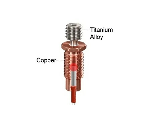 Termobar'er NF V6-TCrazy Bi-Metal titan-med' Mellow 5