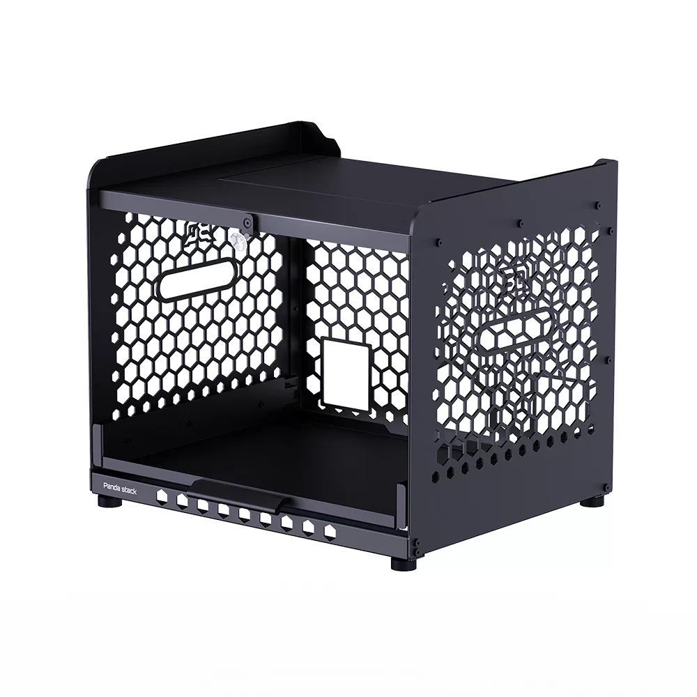 BIQU Panda Stack Aluminum Alloy Multi-Layer Rack with Dual AMS and ViViD Setup for Bambu Lab A1A1 mini BIQU Panda Stack Aluminum Alloy Multi-Layer Rack with Dual AMS and ViViD Setup for Bambu Lab A1A1 mini