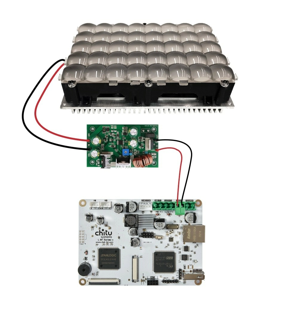 Ul'trafioletovyj ParaLED svetil'nik 8,9 dyujmov ChiTu Systes 7