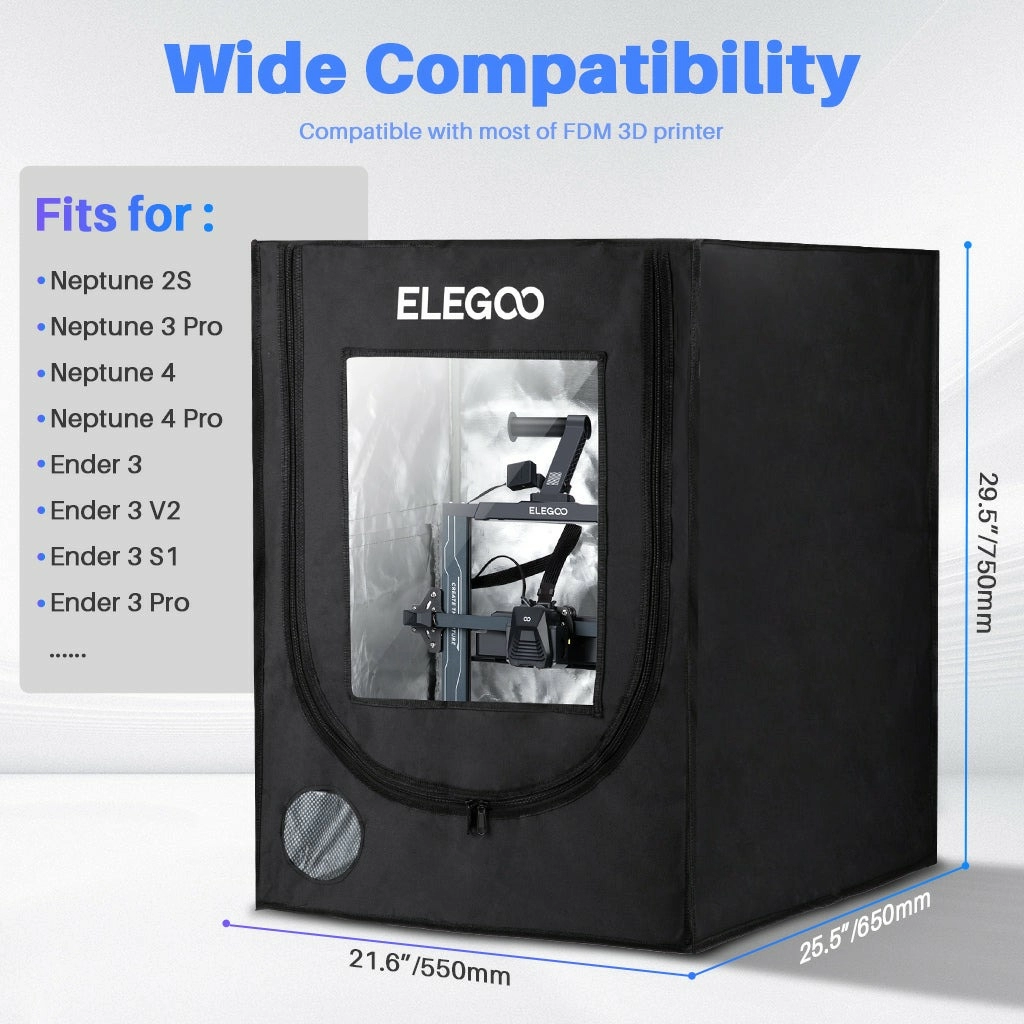 Оригинальный закрытый корпус -кожух- ELEGOO Neptune 2-2D-2S-3-3 Pro-4-4 Pro