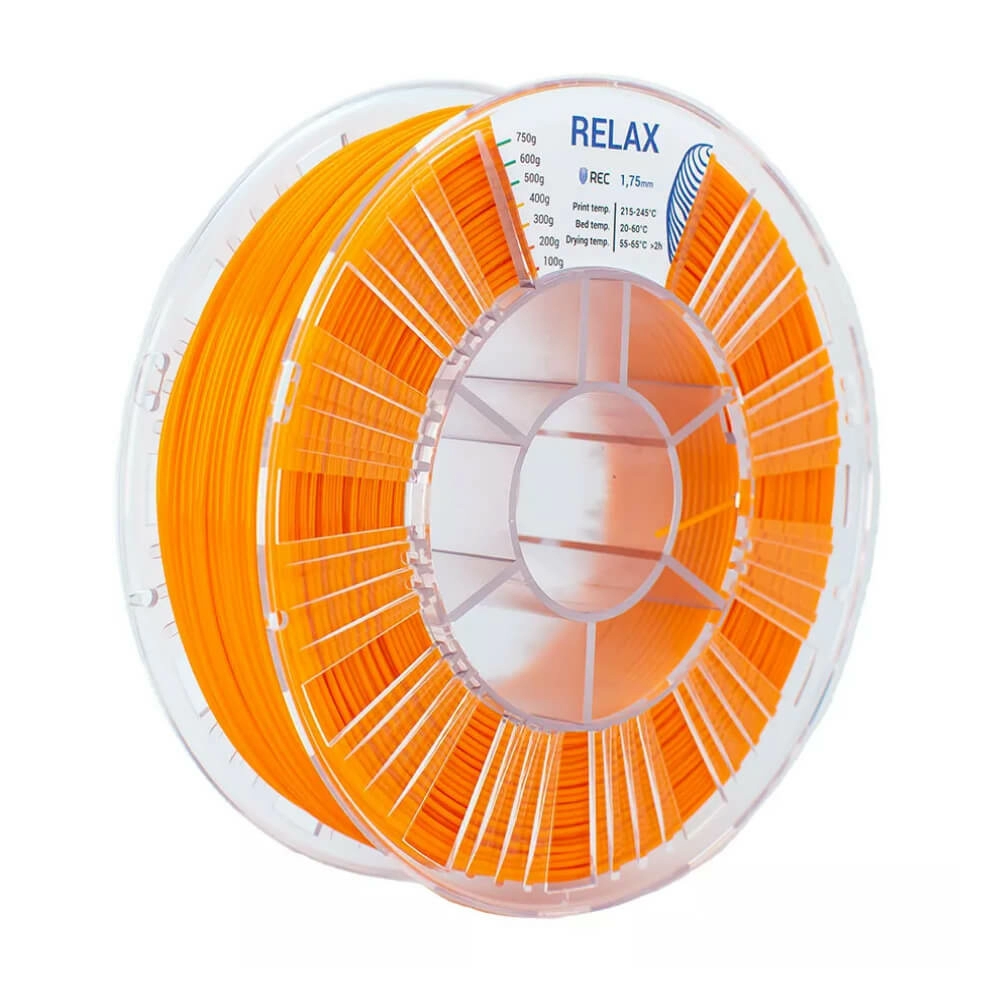 RELAX_plastic_1_75_REC_orange_0_75_kg_1 RELAX_plastic_1_75_REC_orange_0_75_kg_1