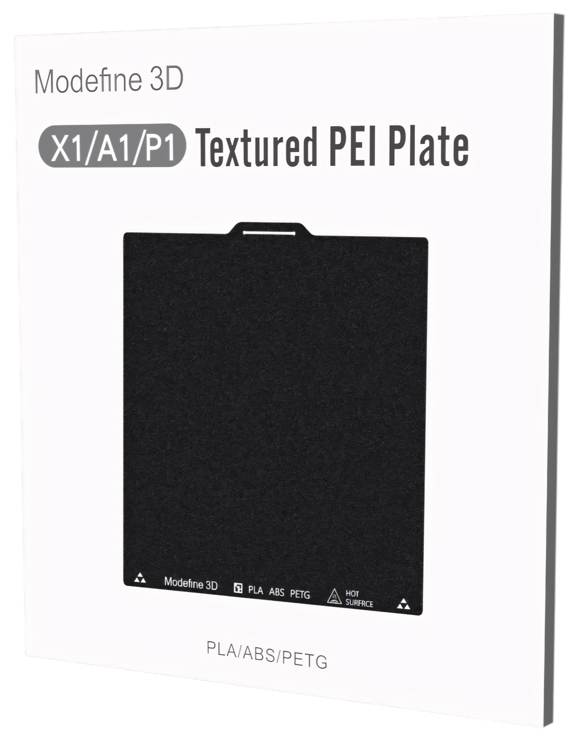 PEI_Modefine3D_Platform_for_Bambu_Lab_A1_X1_P1_3D_Printer_Black_2