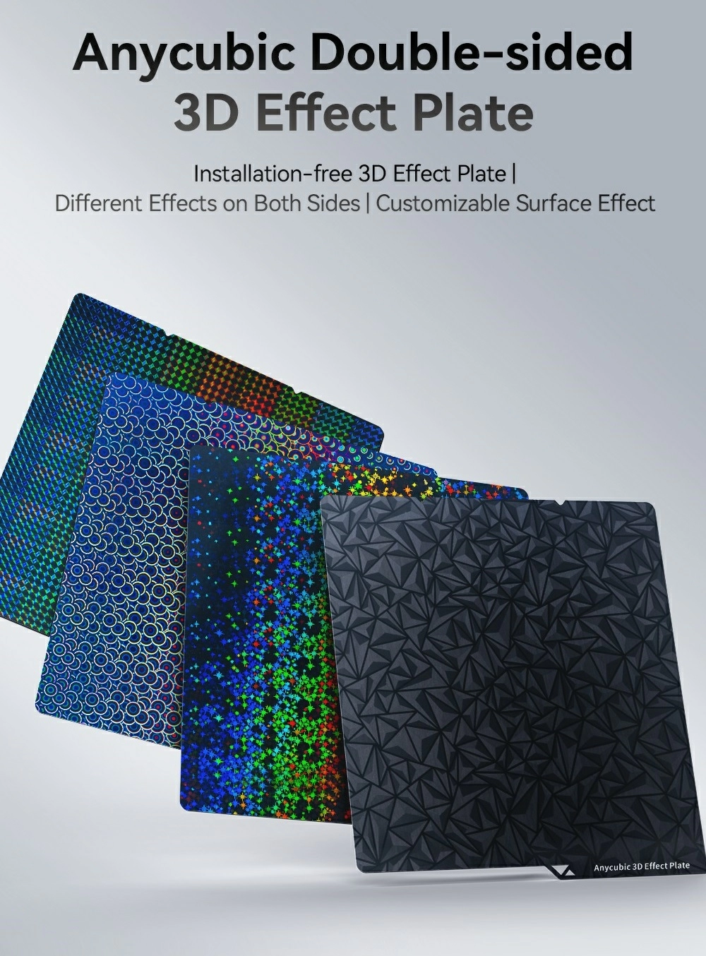 Anycubic Double-sided 3D Effect Plate 1