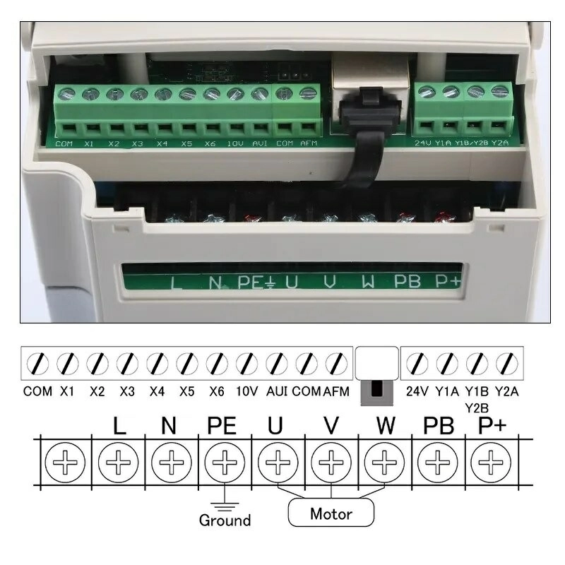 CHastotnyj preobrazovatel' (invertor) BEST FC300-2.2G-S2-B4C (2.2kVt, 220V) 4