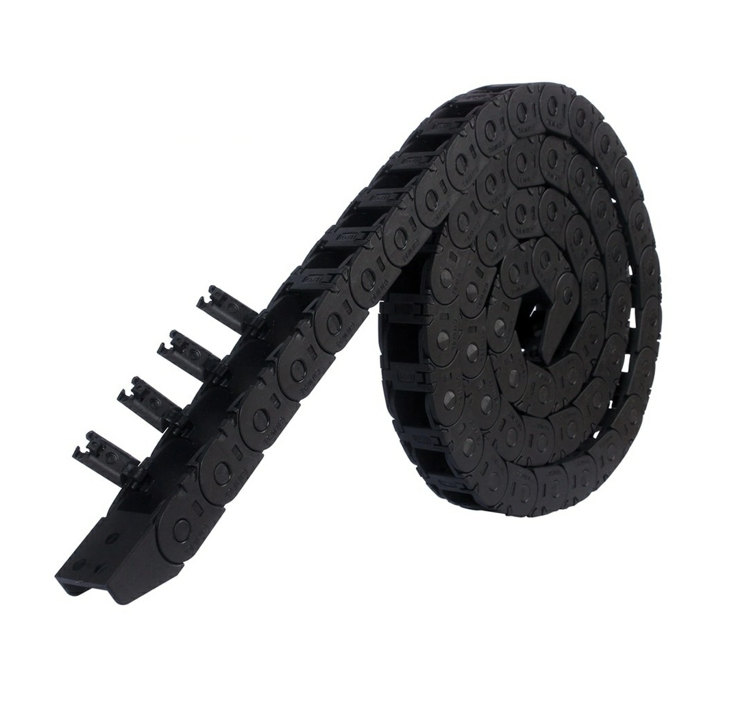 flexible plastic cable channel openning (open)