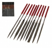 Набор надфилей расширенный RUICHI 10 шт., 140 мм, с крестовой насечкой