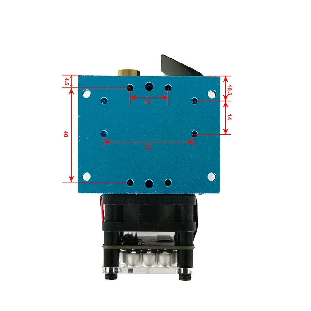Лазерный модуль 30000 мВт, 12 В, 450 нм-4