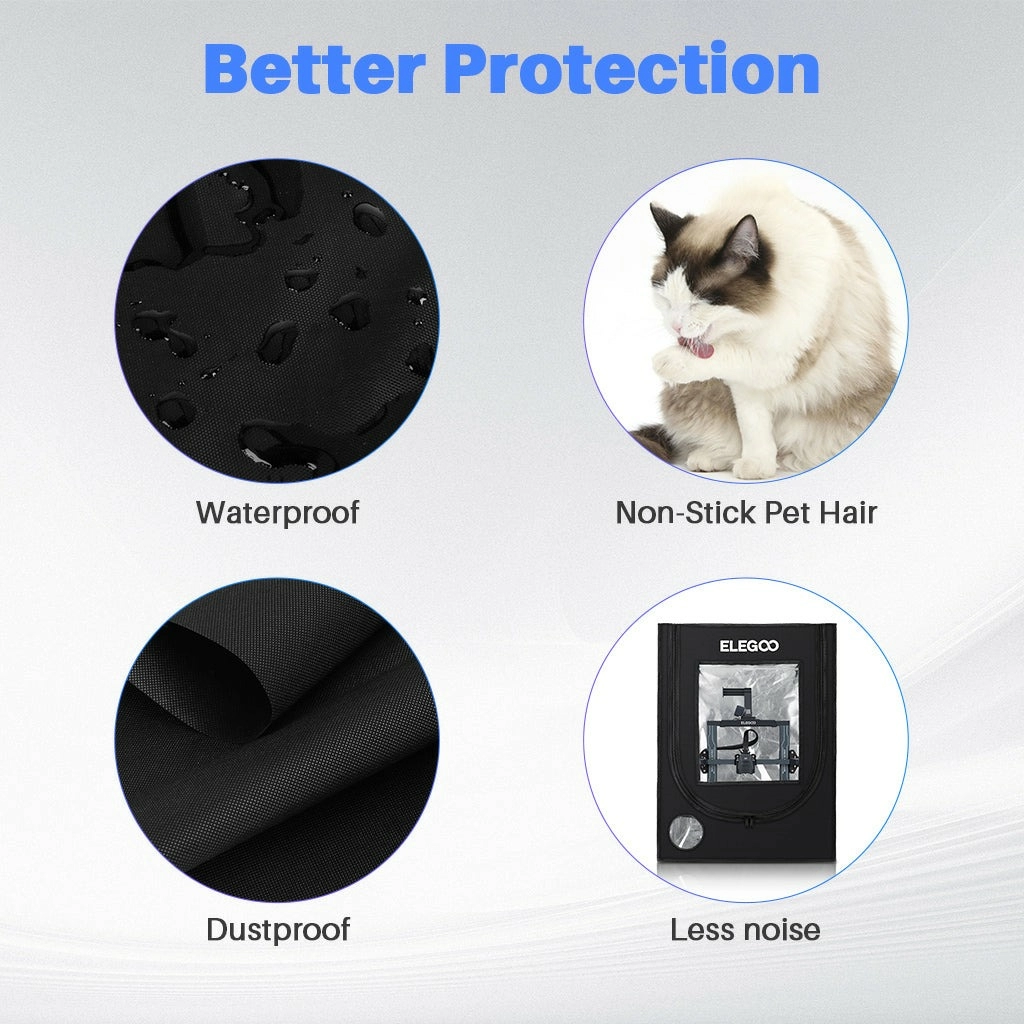 3DPrinter Enclosure for elegoo Neptune 2-2D-2S-3-3 Pro-4-4 Pro