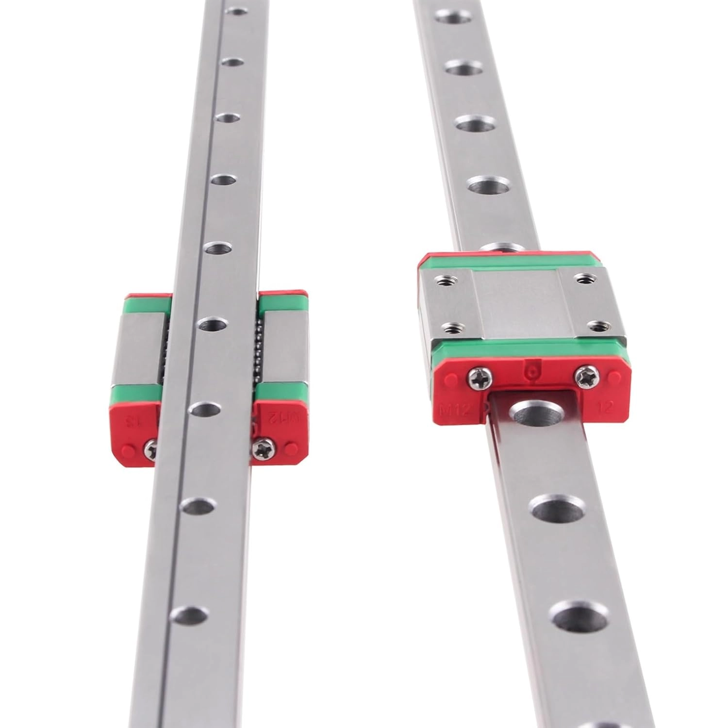 Рельса MGN12 с линейным модулем MGN12C Рельса MGN12 с линейным модулем MGN12C