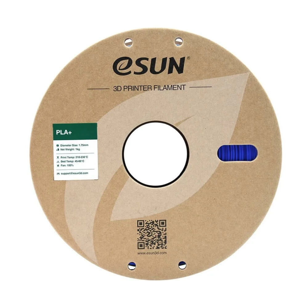 PLA+ пластик 1.75 мм eSUN синий 1 кг