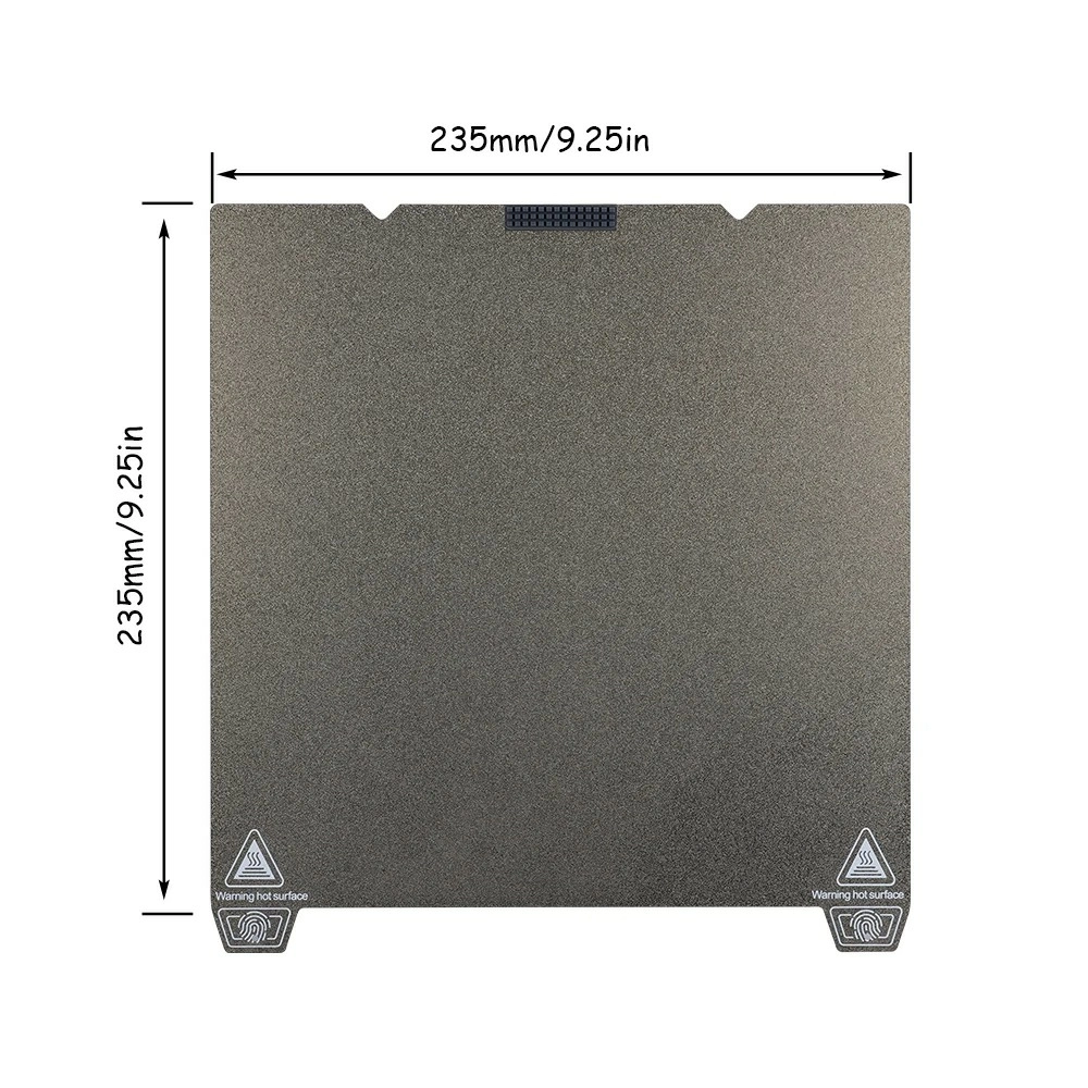 PEI-двухсторонний для-Creality K1C-K1 с силиконовым очистителем сопла