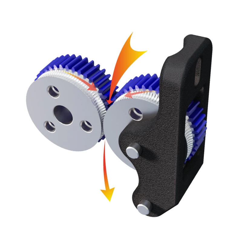 CHervyachnyj ekstruder Mellow NF Cannon V1.2 4