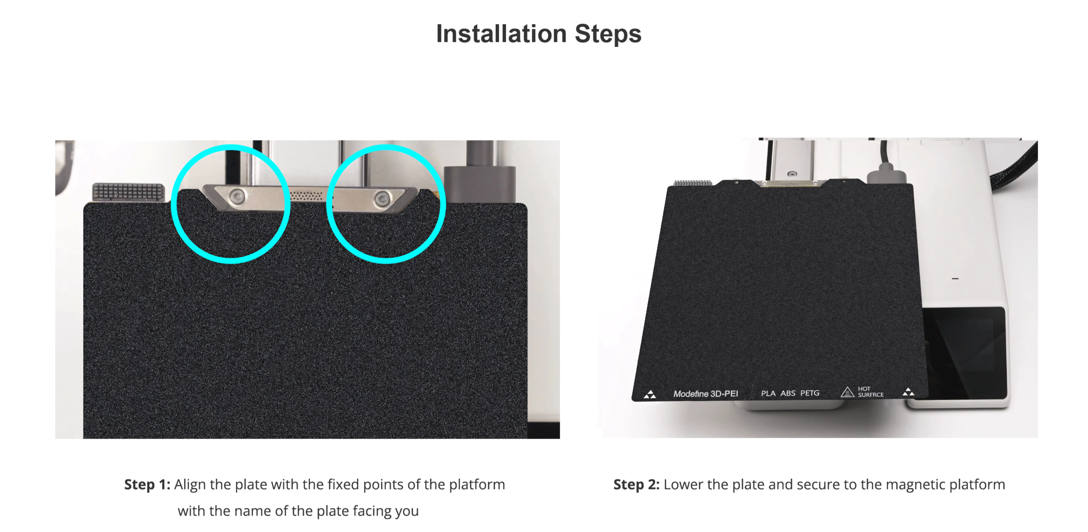 PEI_Modefine3D_Platform_for_Bambu_Lab_A1_mini_3D_Printer_Black_9