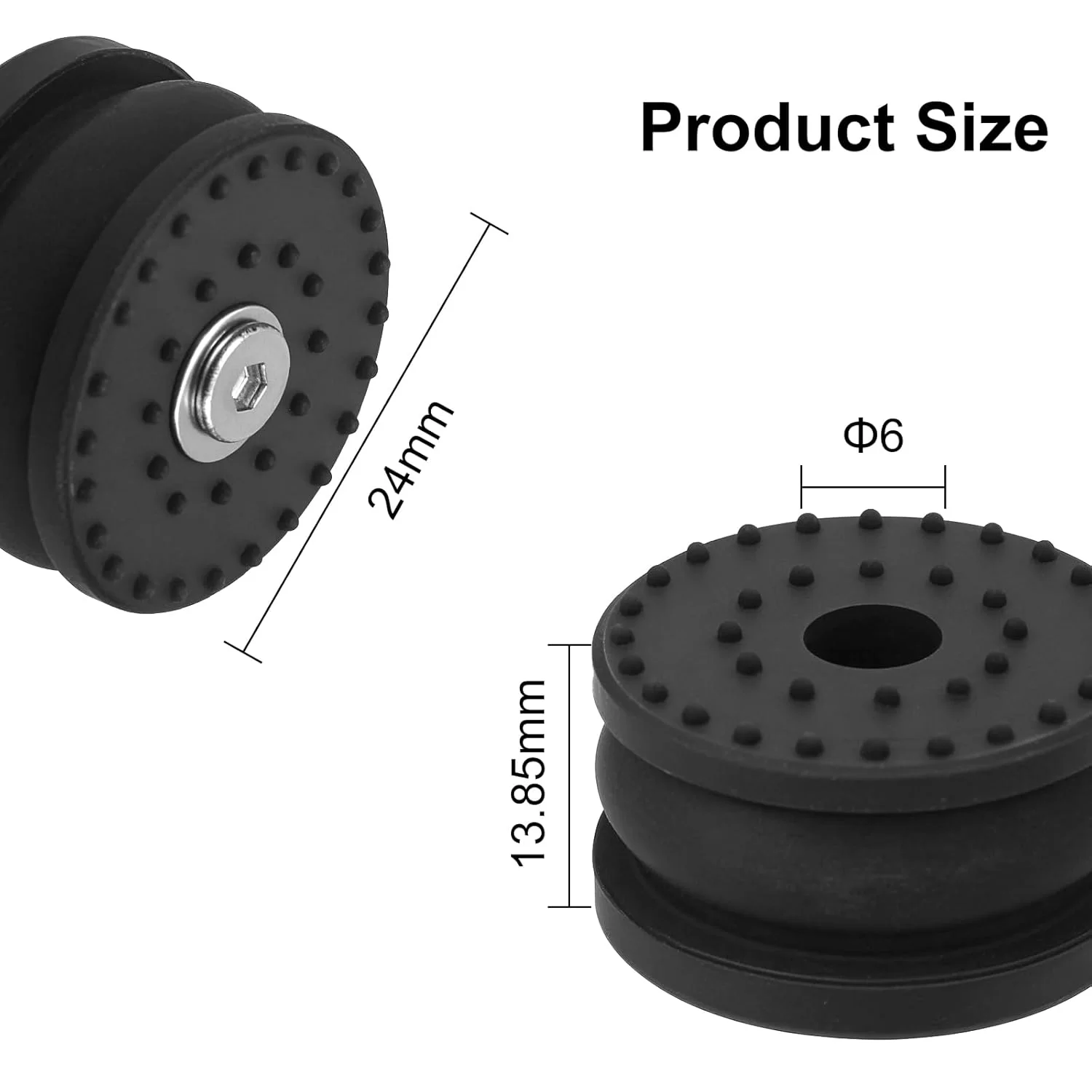 Anti-Vibration Feet for Bambu lab H2D 3 Anti-Vibration Feet for Bambu lab H2D 3