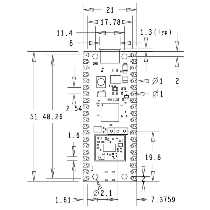 Raspberry Pi Pico W 4