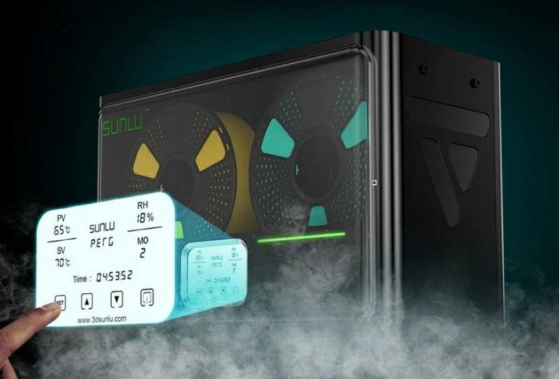 Обзор сушилки для пластика Sunlu S4