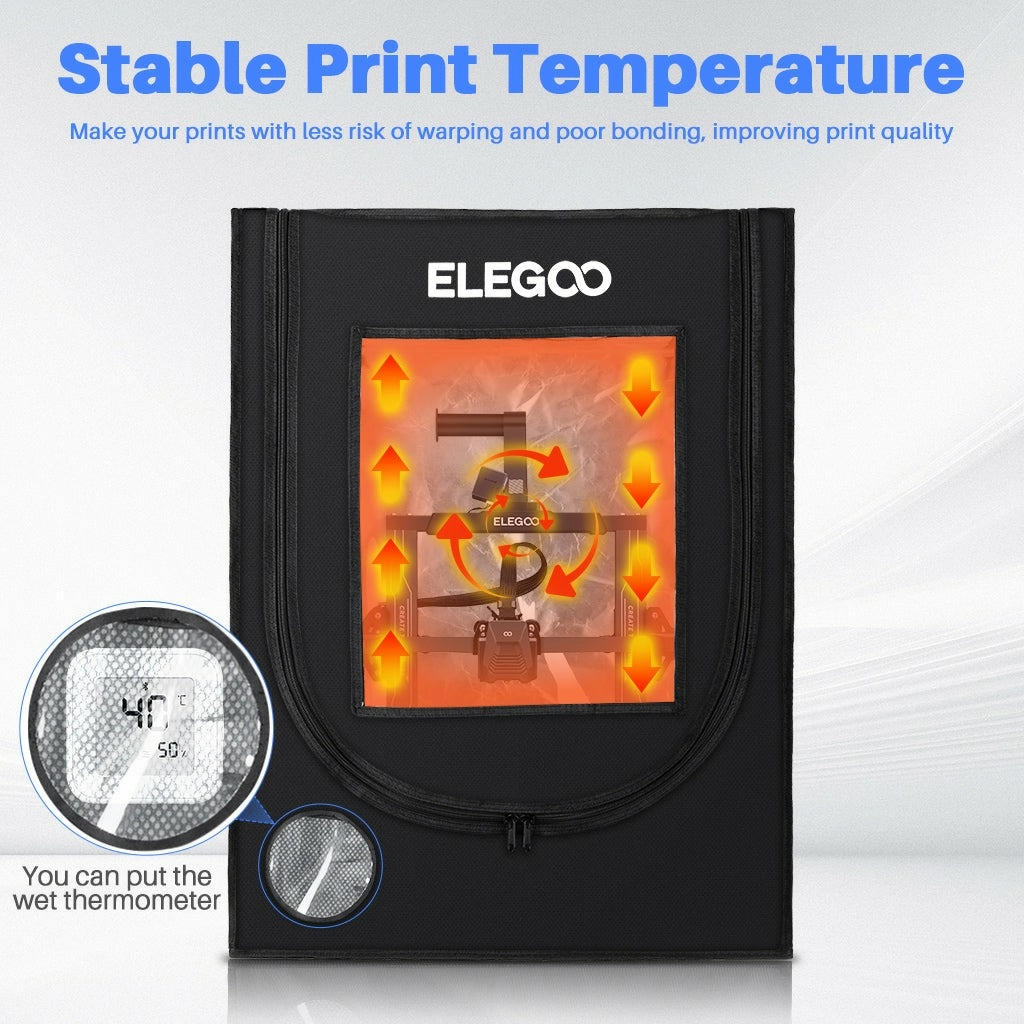 3D Printer Enclosure for elegoo Neptune 2-2D-2S-3-3 Pro-4-4 Pro