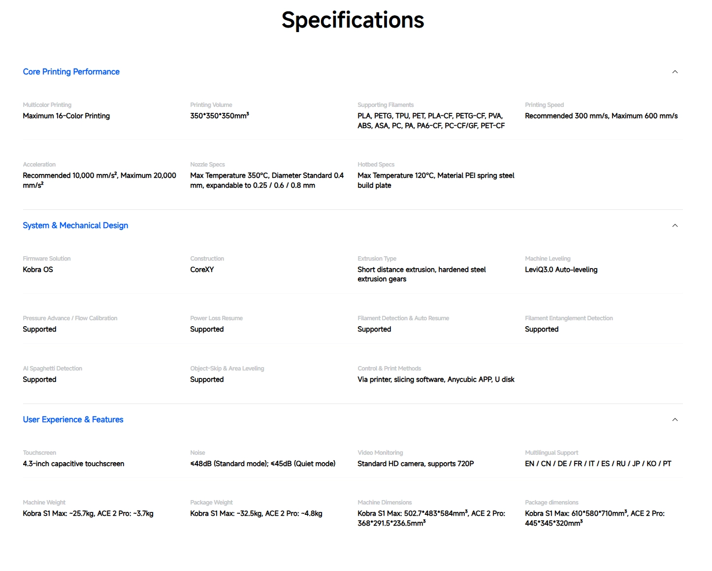 3D принтер Anycubic Kobra S1 Max Combo -6