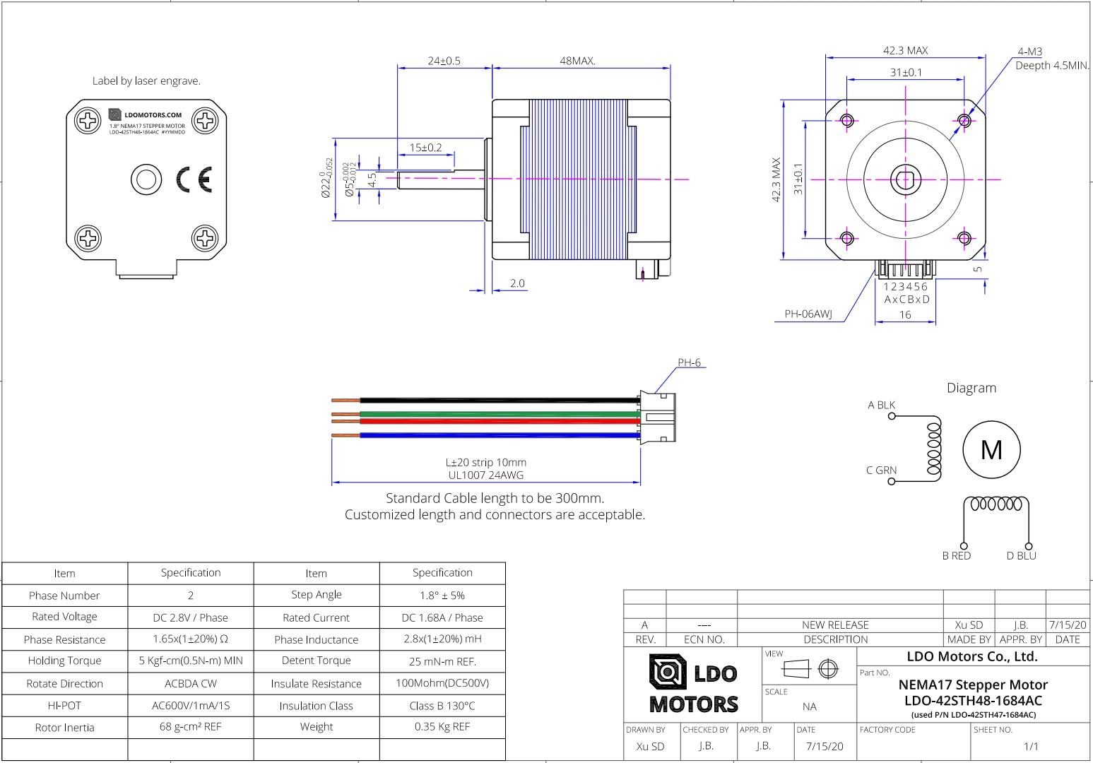 SHagovyj_dvigatel_Nema_17_LDO-42STH48-1684A_5 SHagovyj_dvigatel_Nema_17_LDO-42STH48-1684A_5