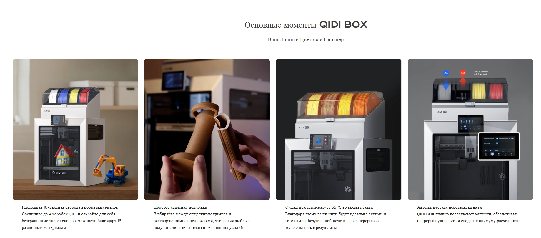 3D принтер QIDI-Q2-4 3D принтер QIDI-Q2-4