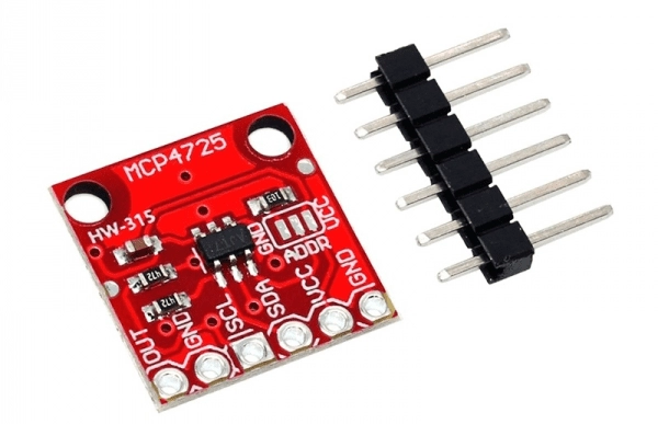 MCP4725, двенадцатибитный скоростной ЦАП с интерфейсом I2C