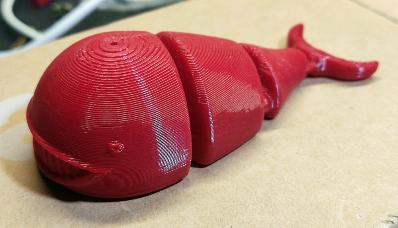 3D модель, напечатанная с помощью Klipper