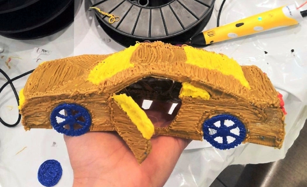 Игрушка, сделанная с помощью 3D ручки